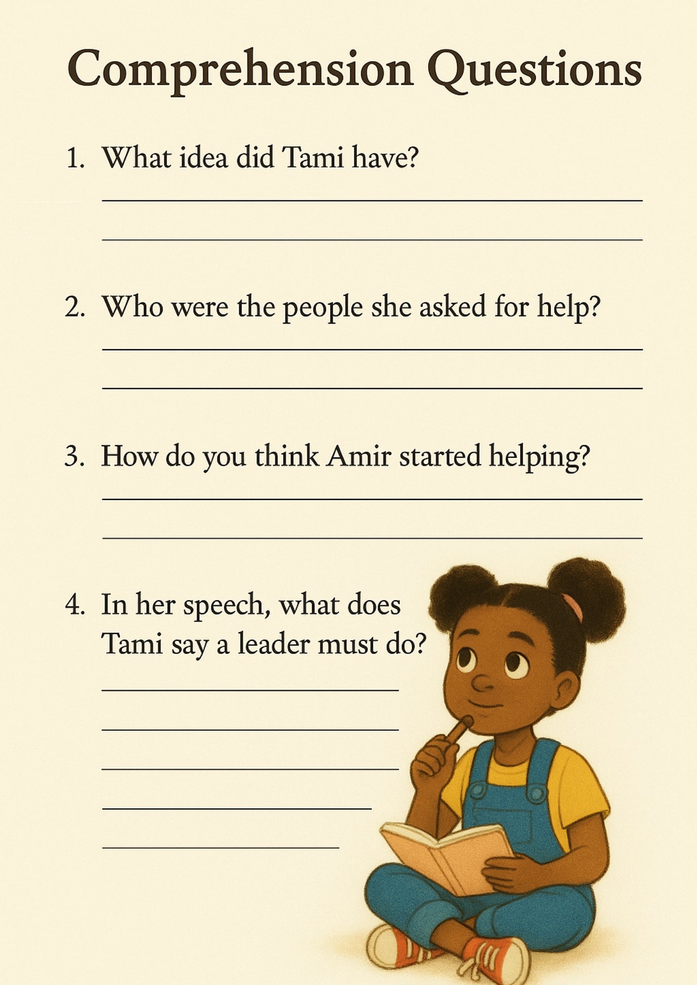 The Day Tami Took the Lead | Motivational Storybook for Kids – StorySpeak