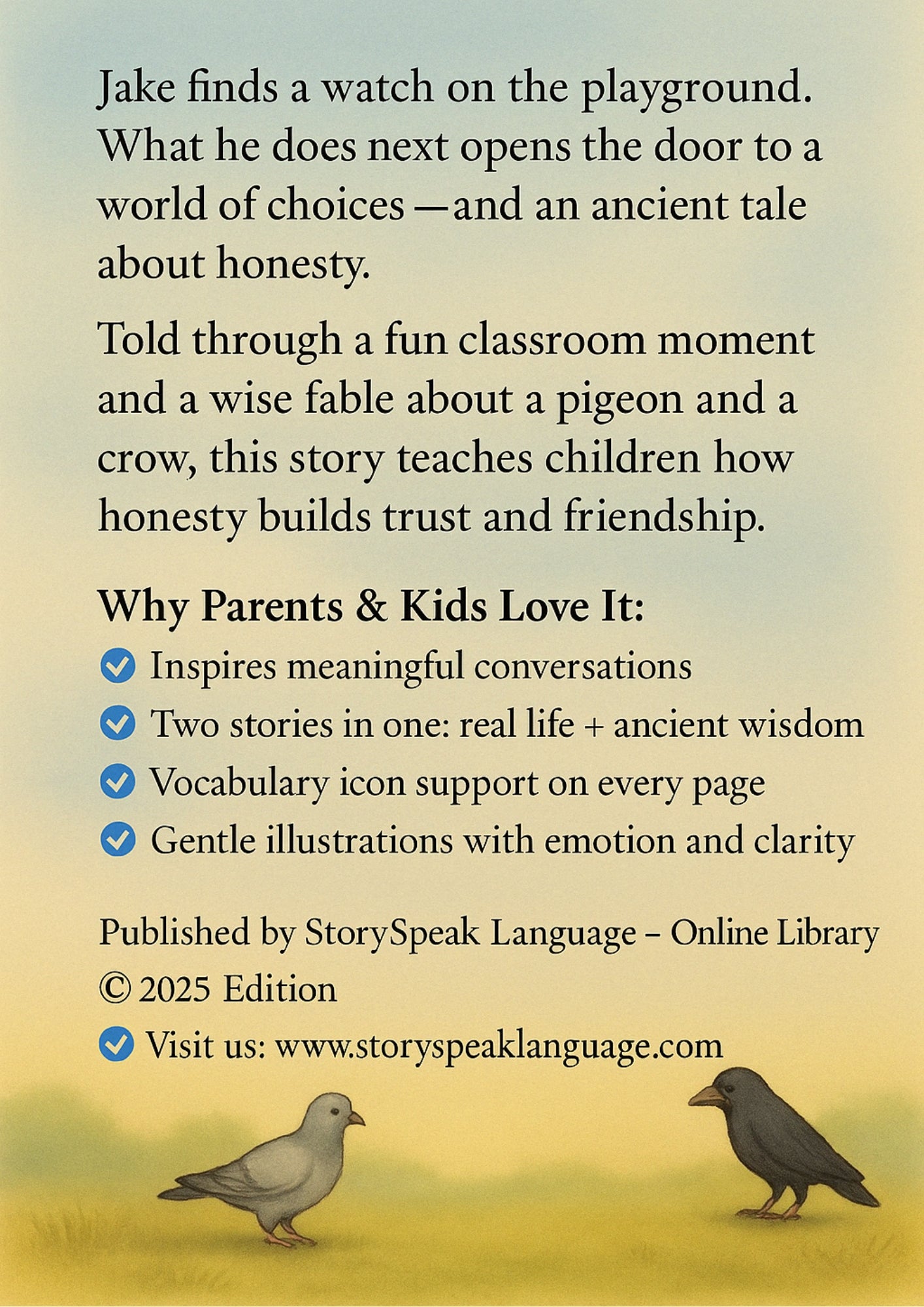 Jake and the Lost Watch – A Heartwarming Children’s Book About Honesty & Friendship