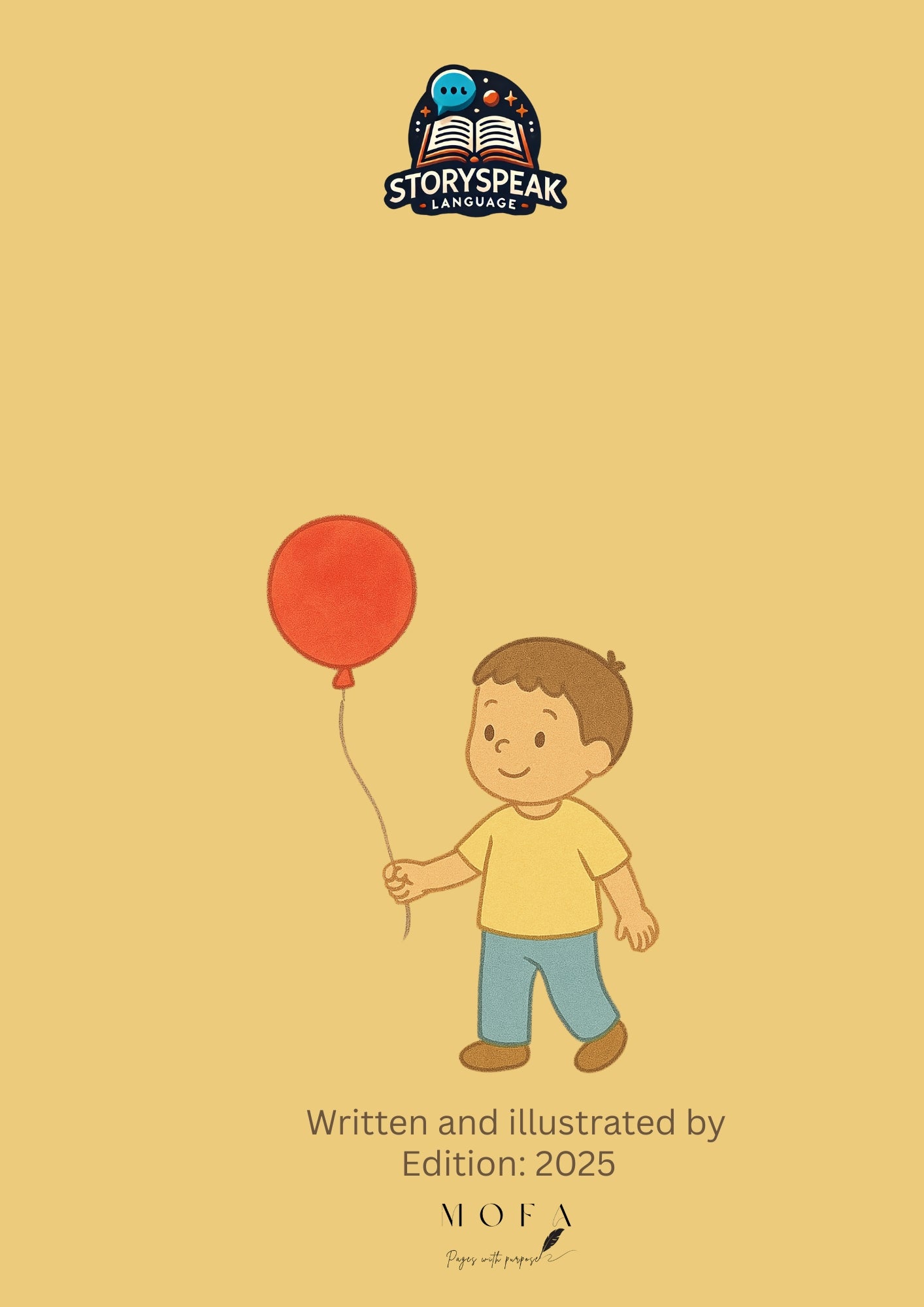 A Day with My Balloon – Printable Story & Activities (Ages 2–4)