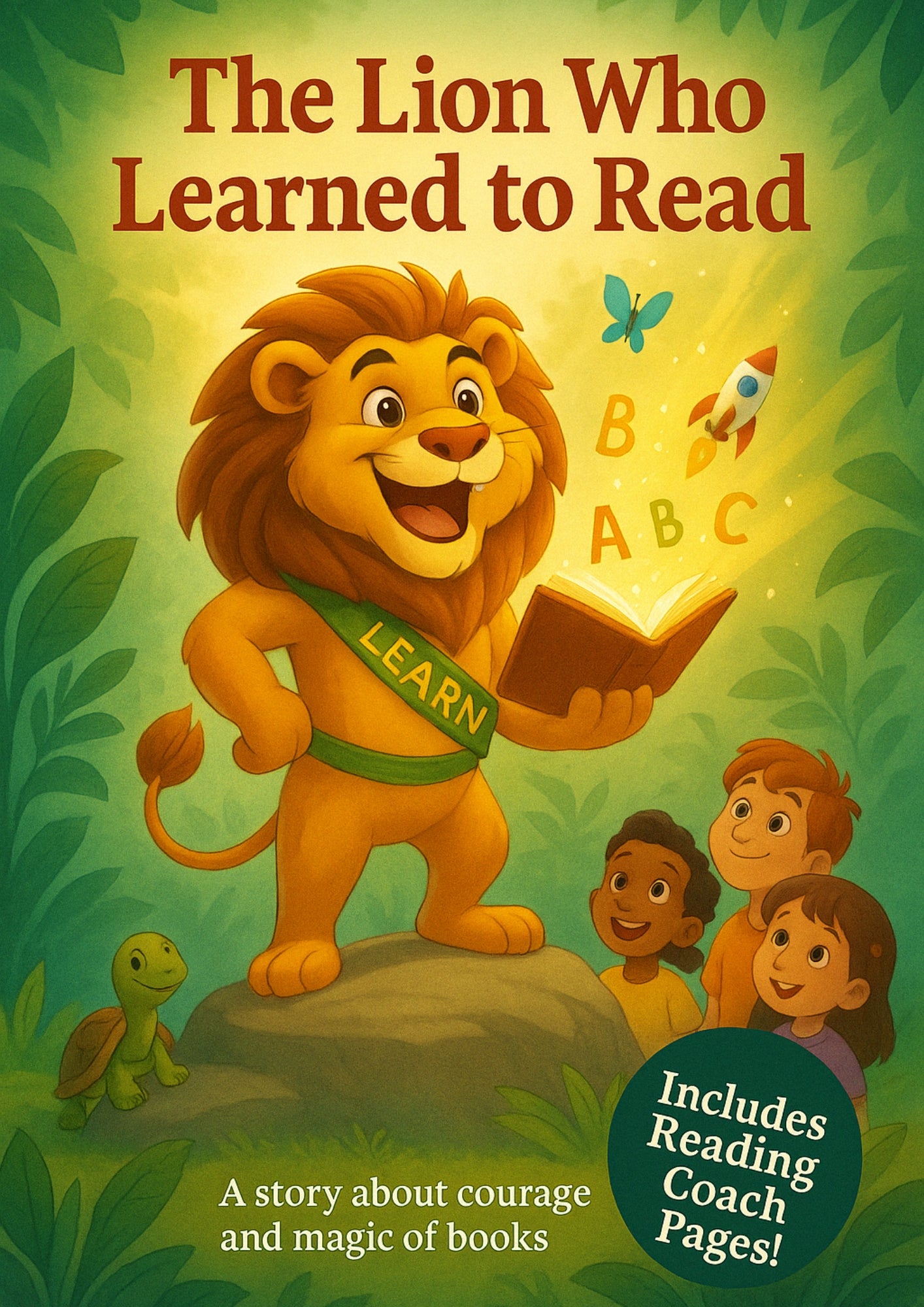 The Lion Who Learned to Read | Inspirational Children’s Book PDF